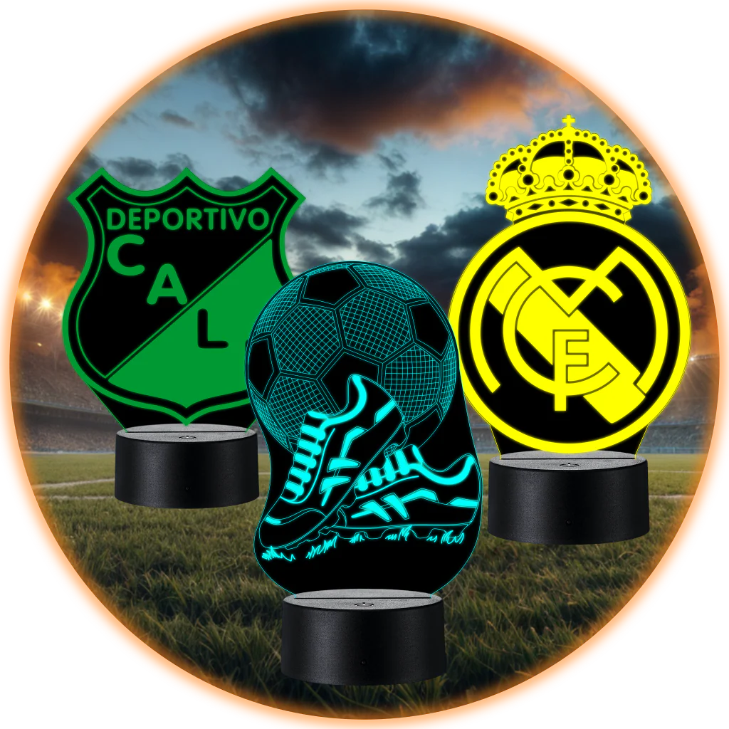 Lámparas LED Futbol