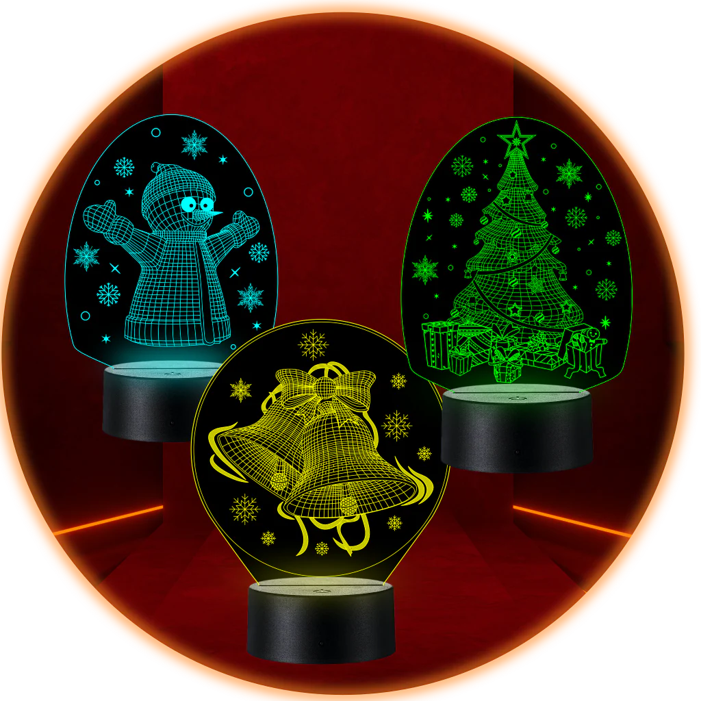 Lámparas LED Navidad