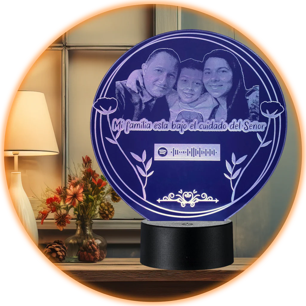 Lámparas LED Personalizables