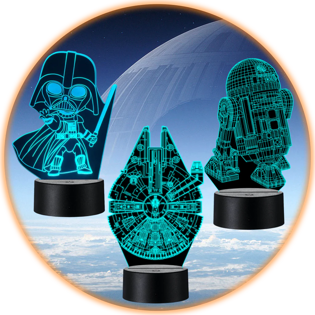 Lámparas LED Star Wars