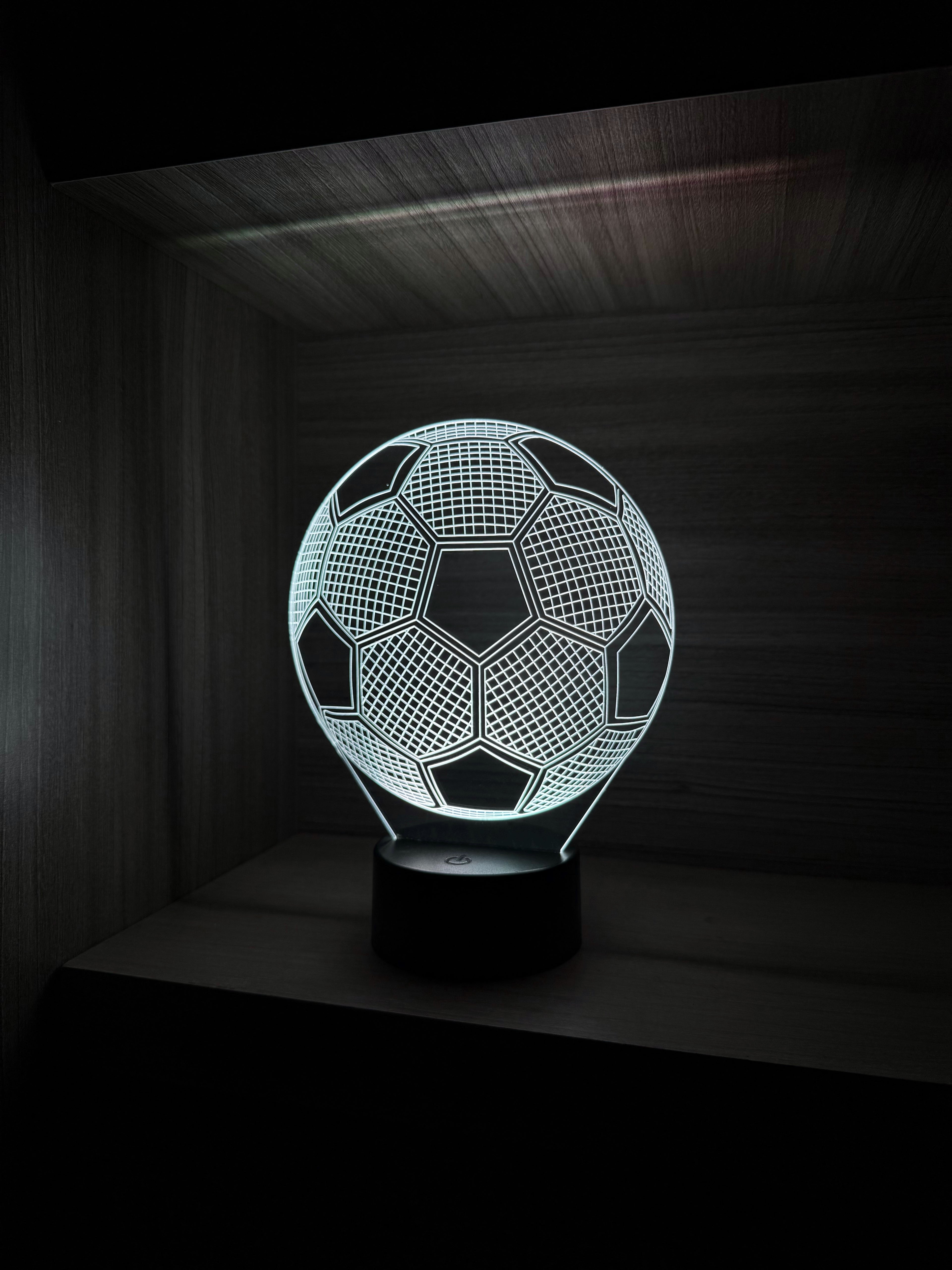 Lámpara Balon De Futbol