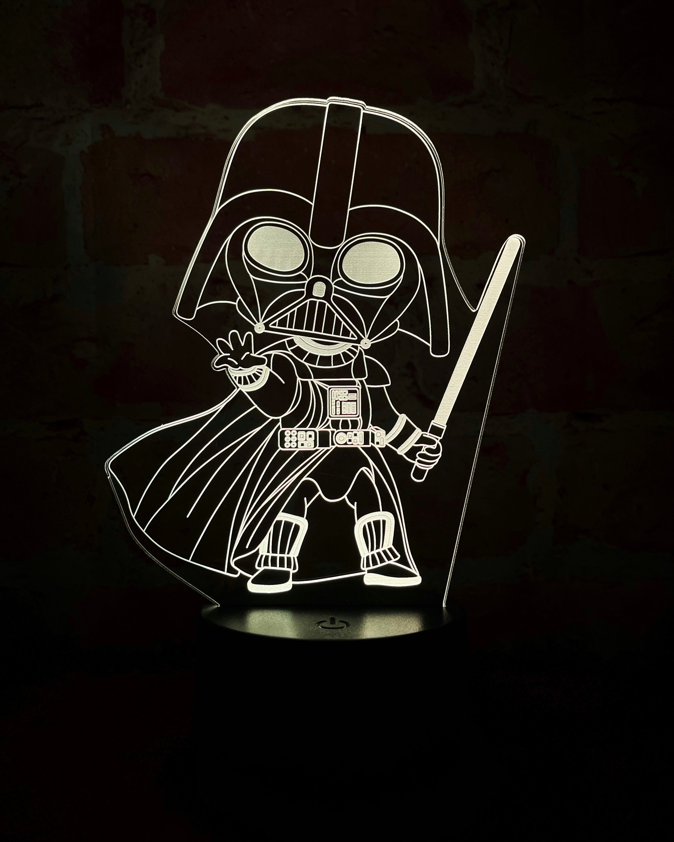 Lámpara Darth Vader