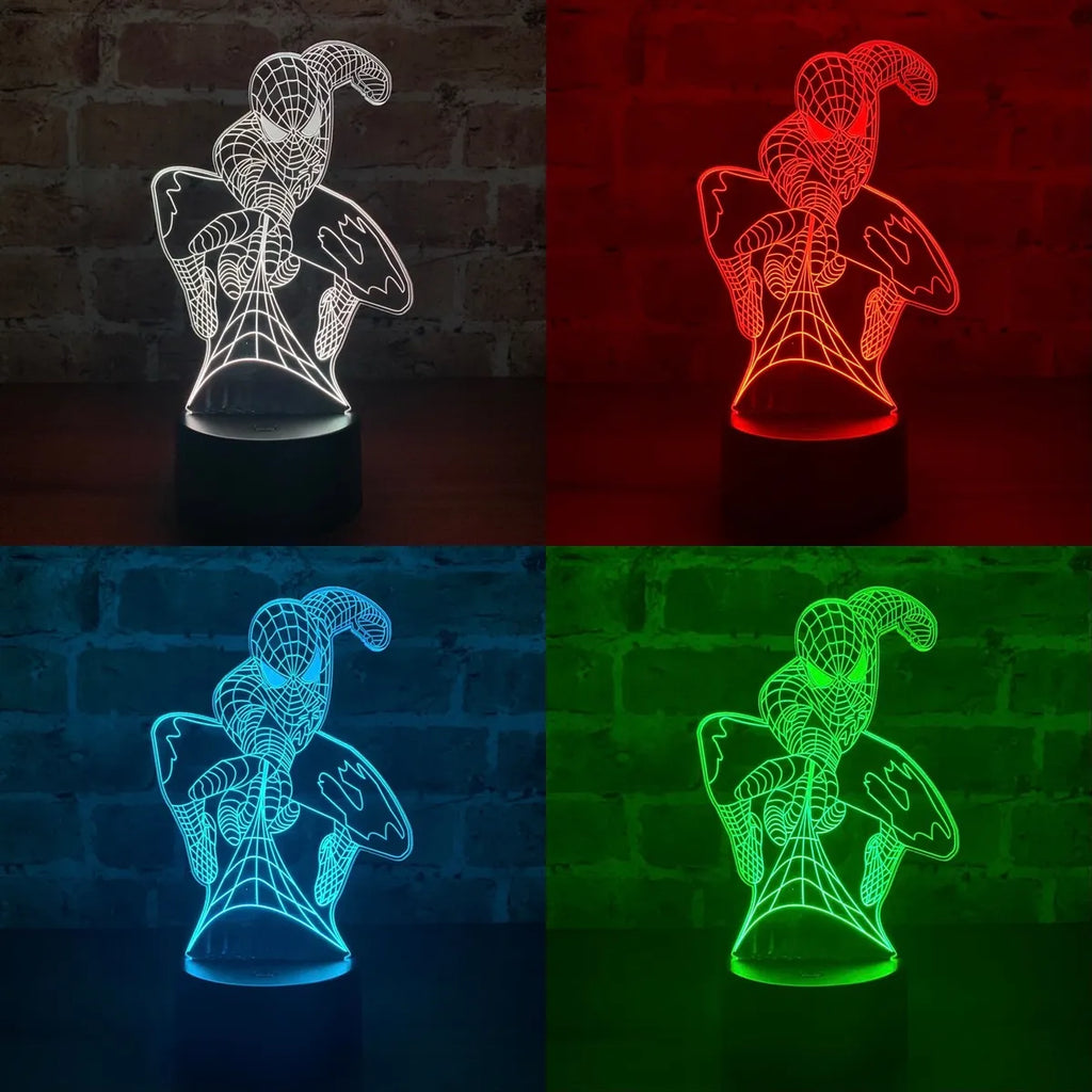 Lámpara Spiderman