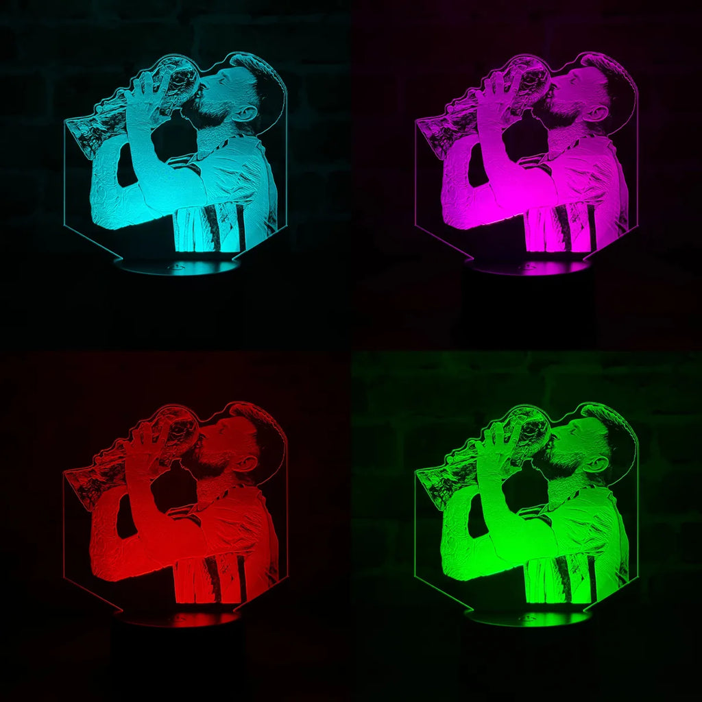 Lámpara Messi World Cup