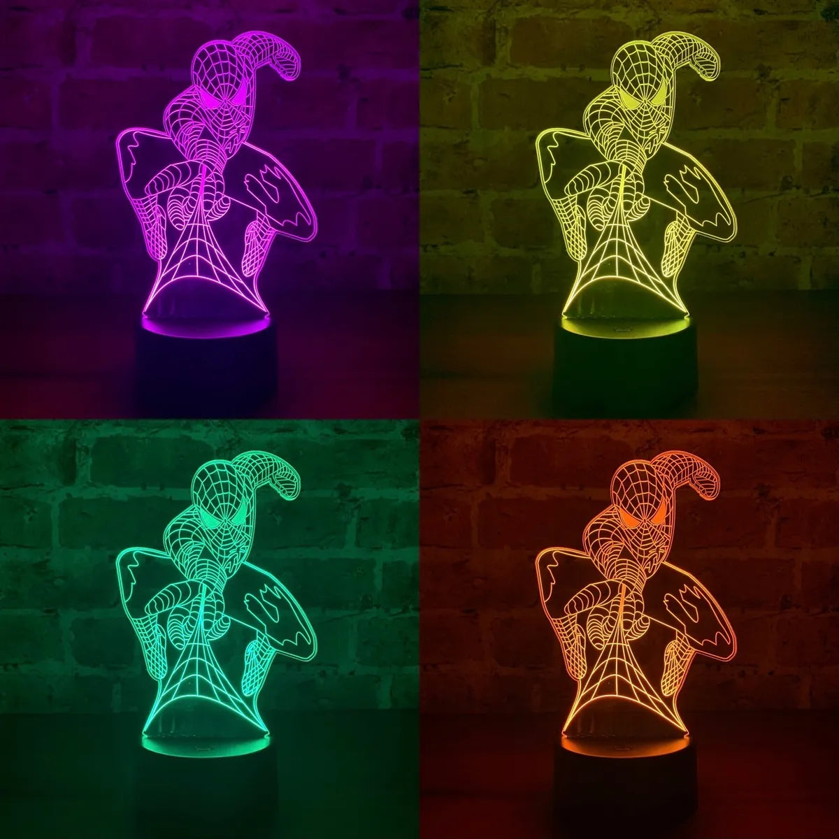 Lámpara Spiderman