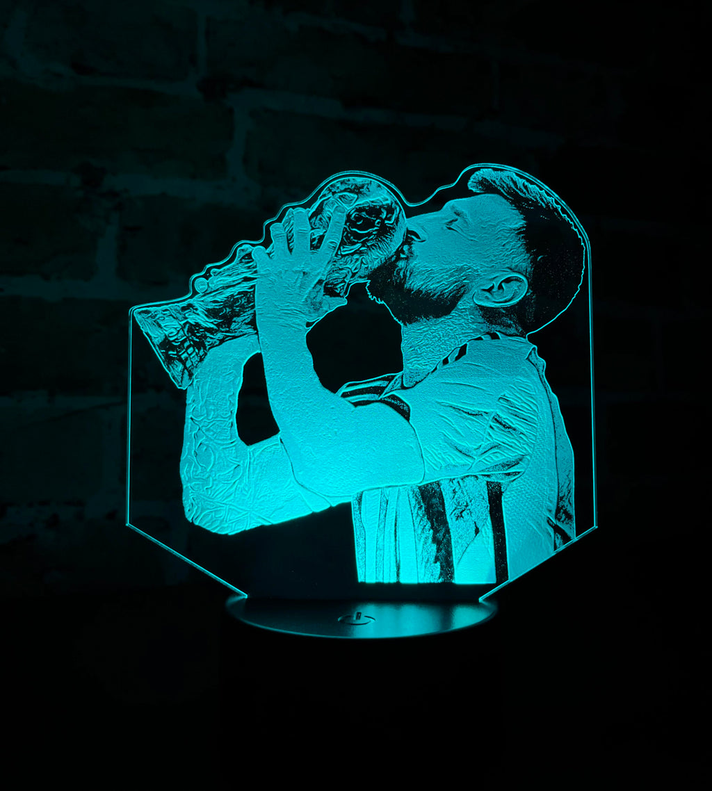 Lámpara Messi World Cup