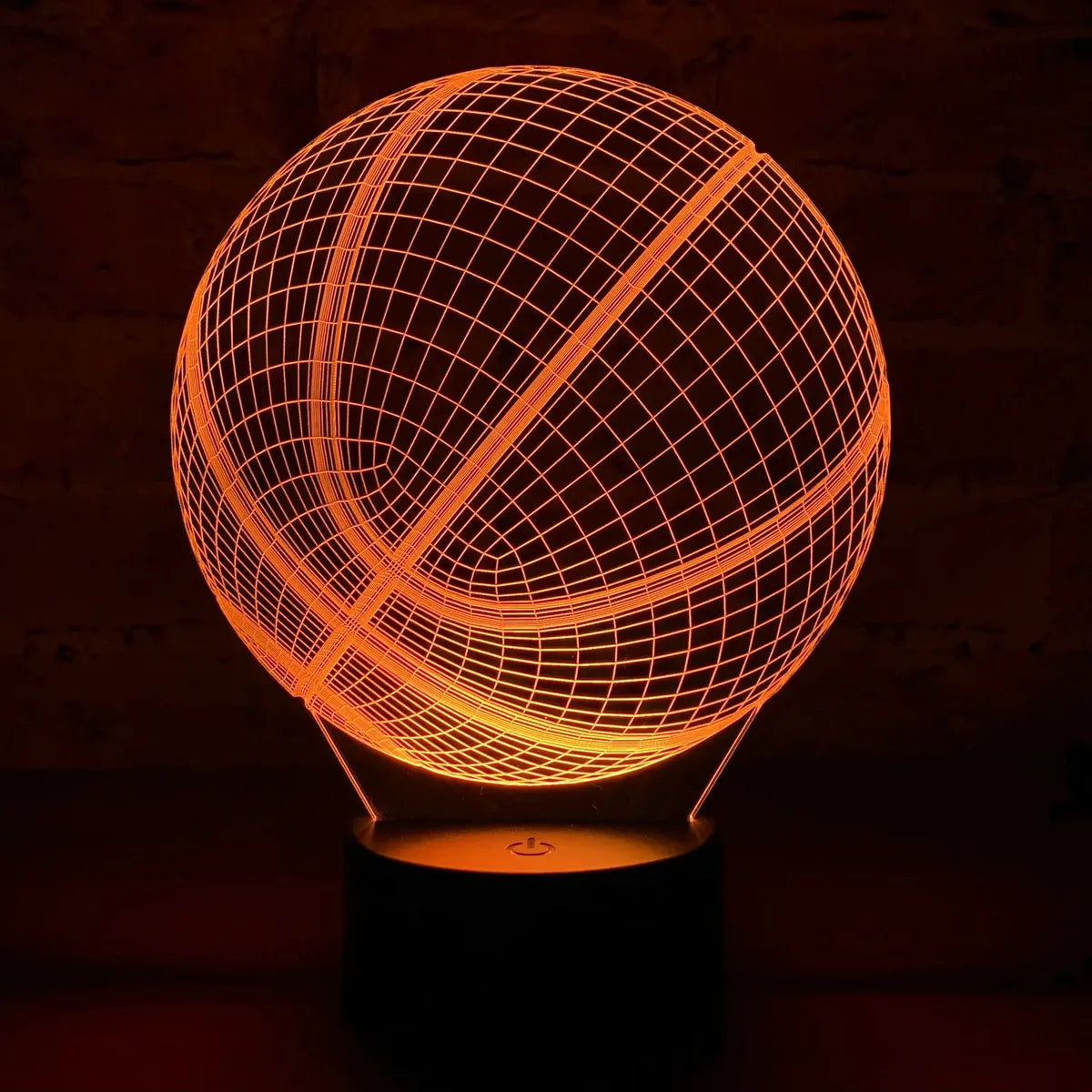 Lámpara LED Balón Baloncesto 3D