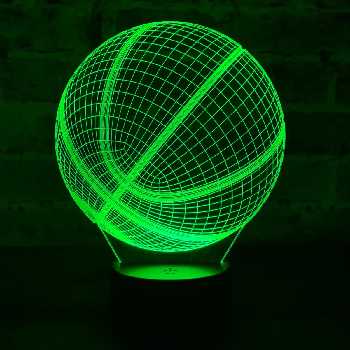 Lámpara LED Balón Baloncesto 3D