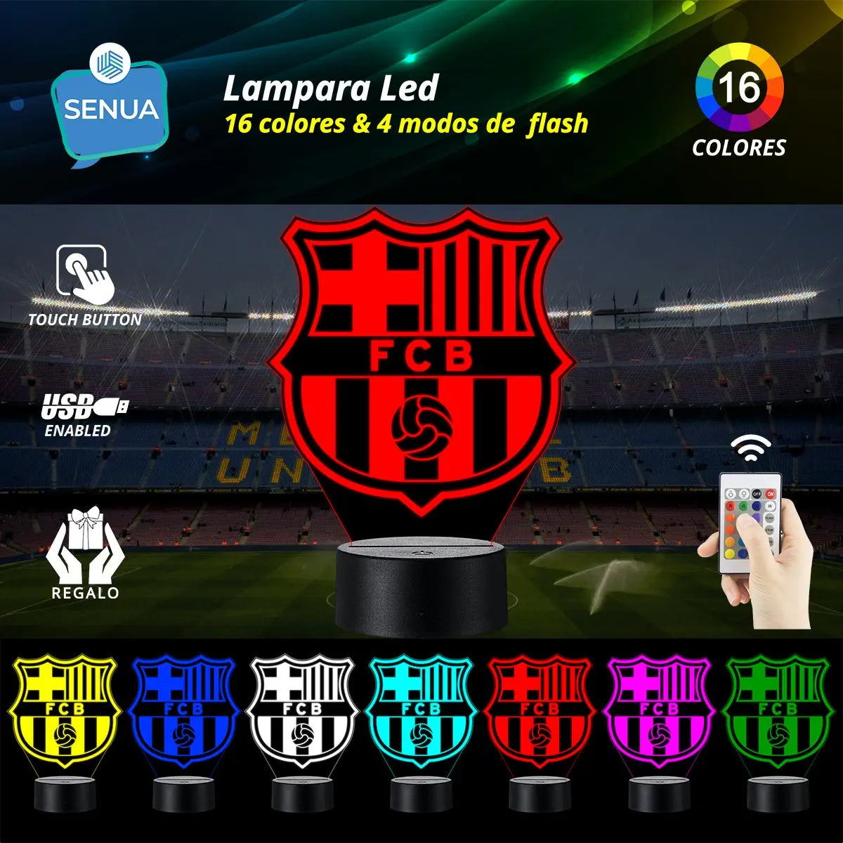 Lámpara LED Club Barcelona