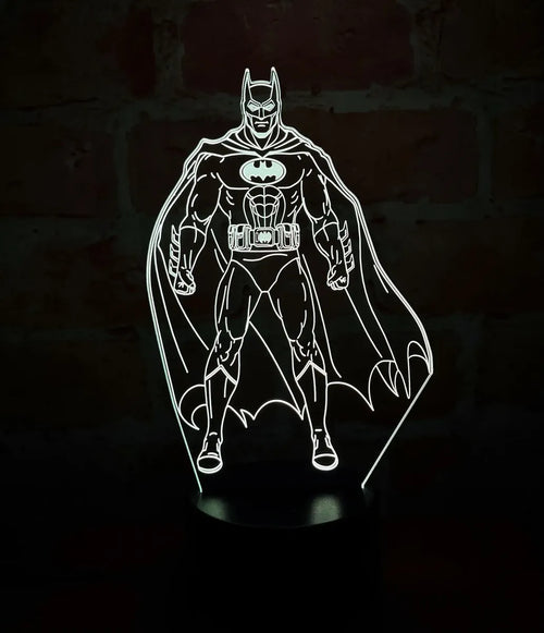 Lámpara LED Batman con Capa