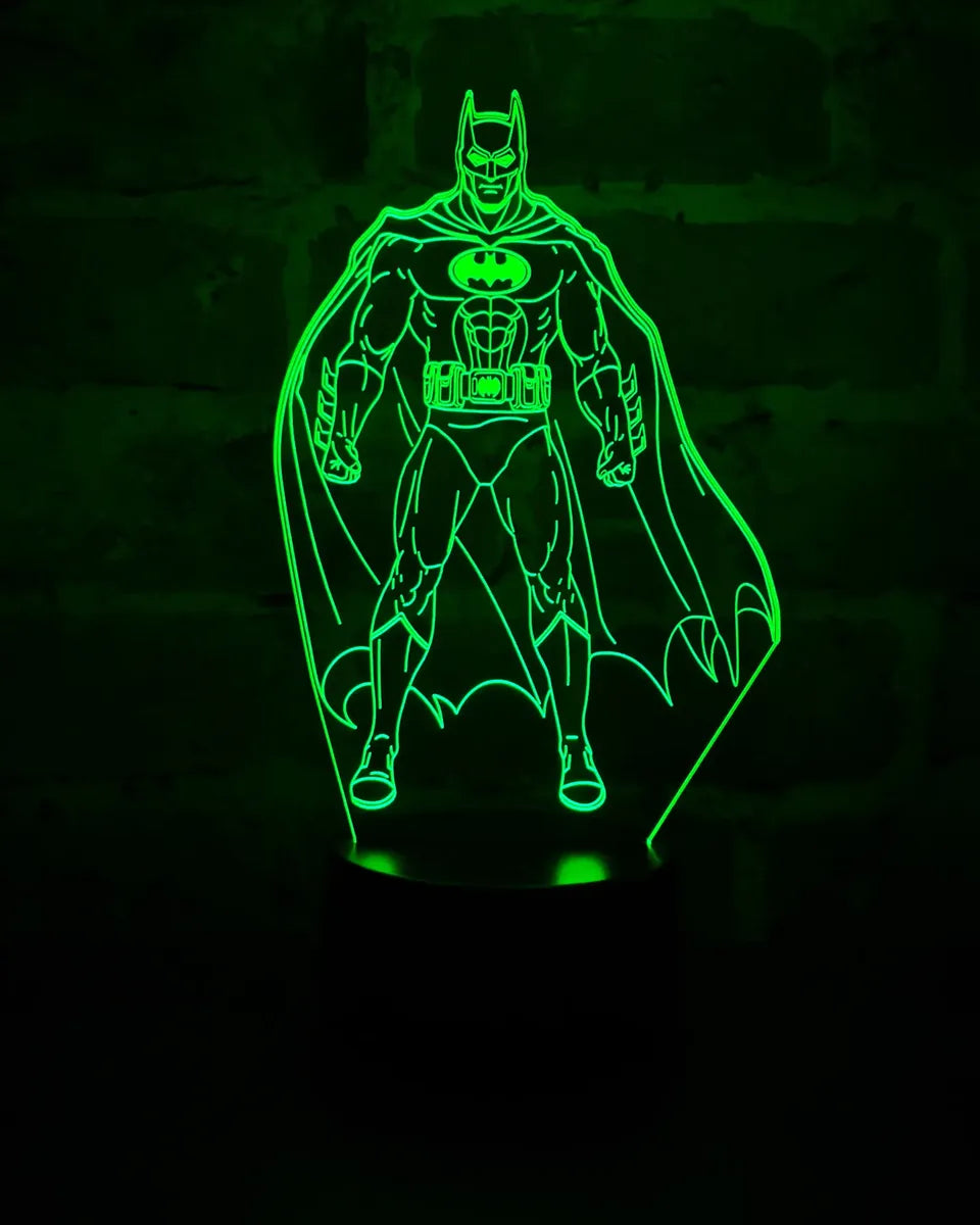 Lámpara LED Batman con Capa