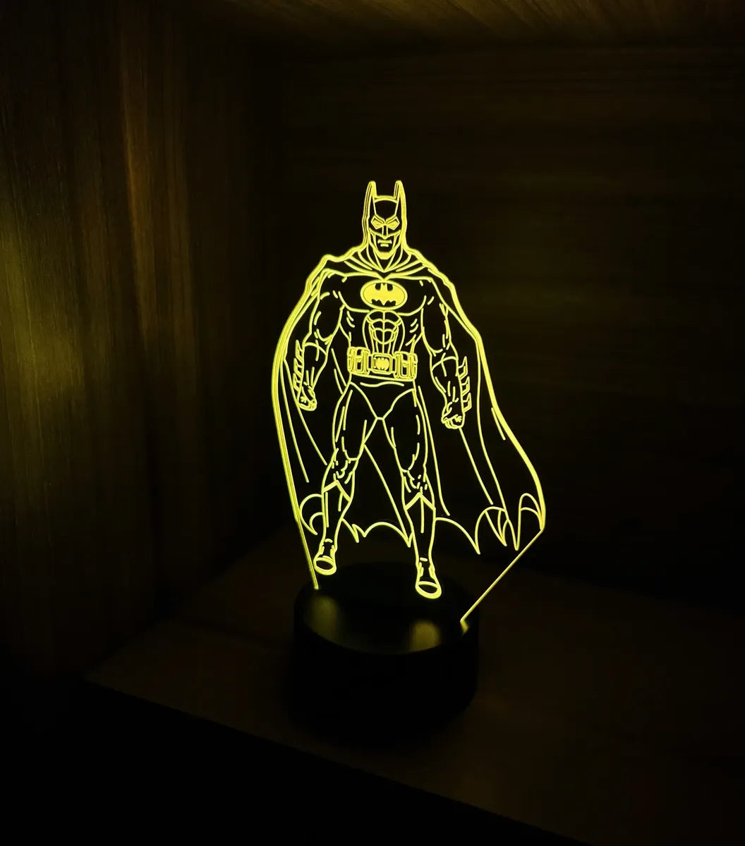 Lámpara LED Batman con Capa