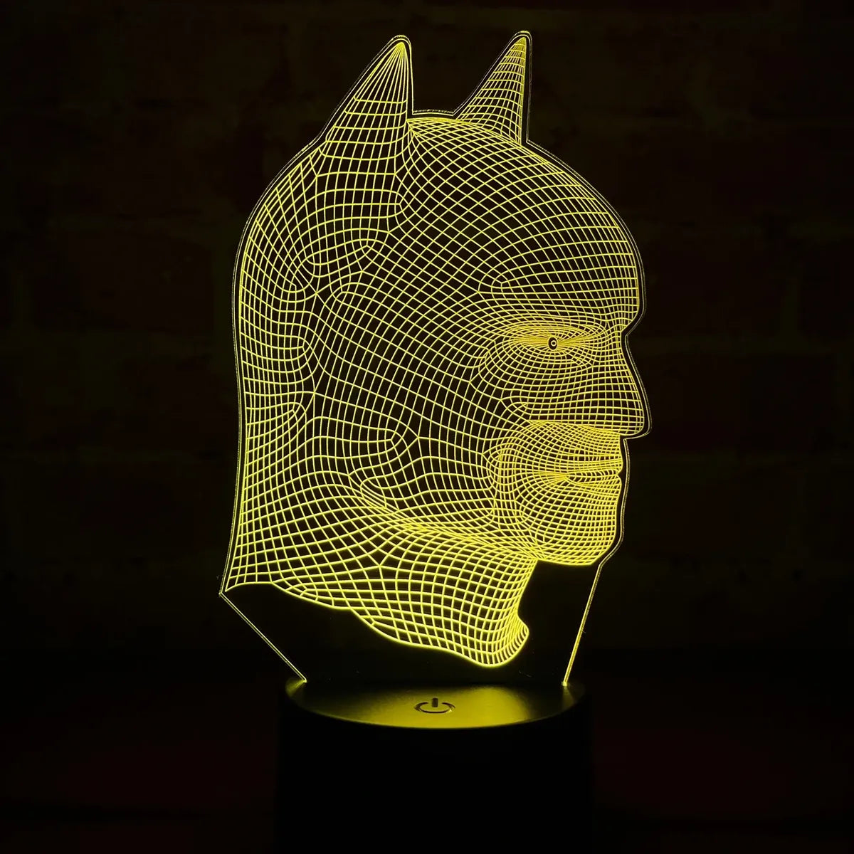 Lámpara LED Batman Cabeza 3D