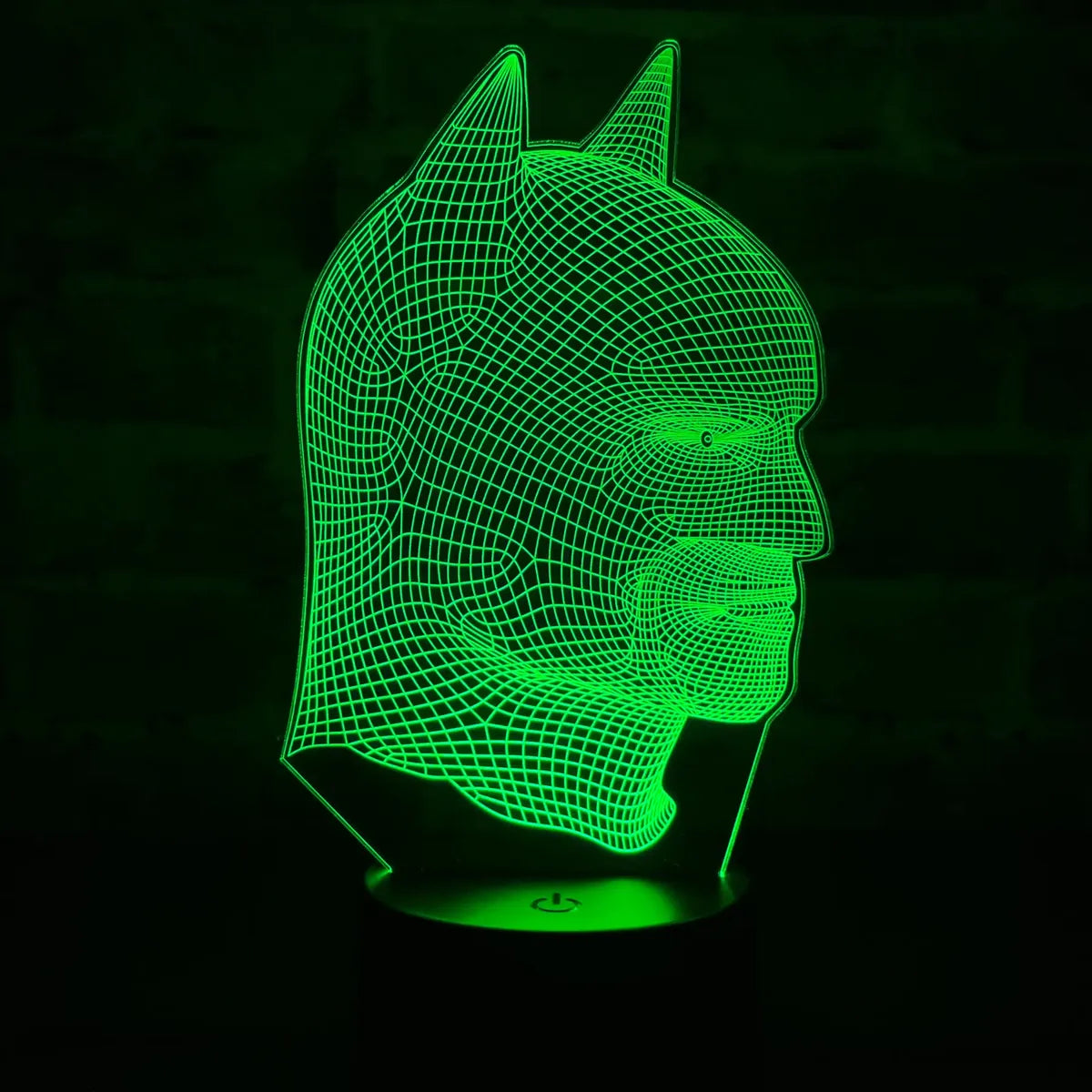 Lámpara LED Batman Cabeza 3D
