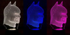 Lámpara LED Batman Cabeza 3D