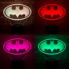 Lámpara LED Emblema de Batman