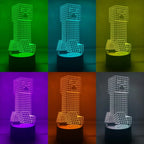 Lámpara LED Creeper 3D