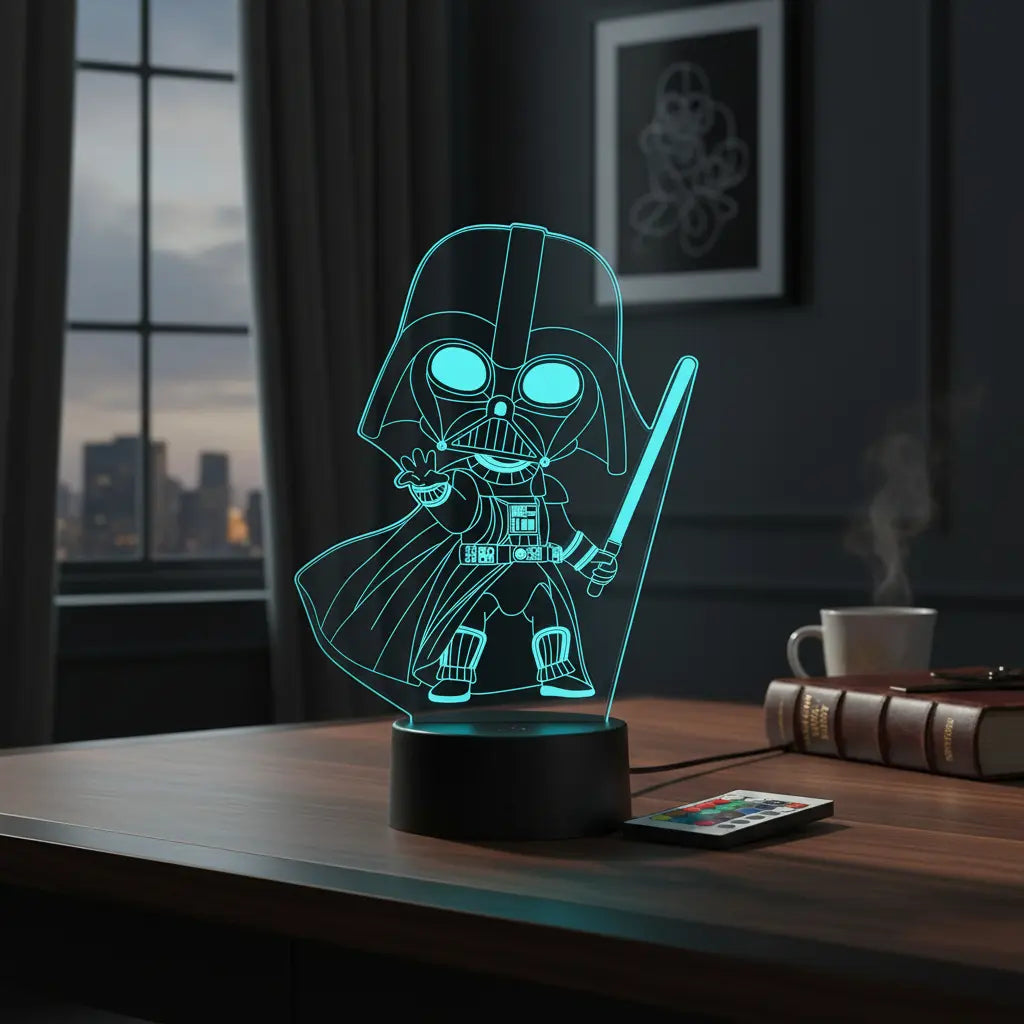 Lámpara LED Darth Vader (Modelo 1)