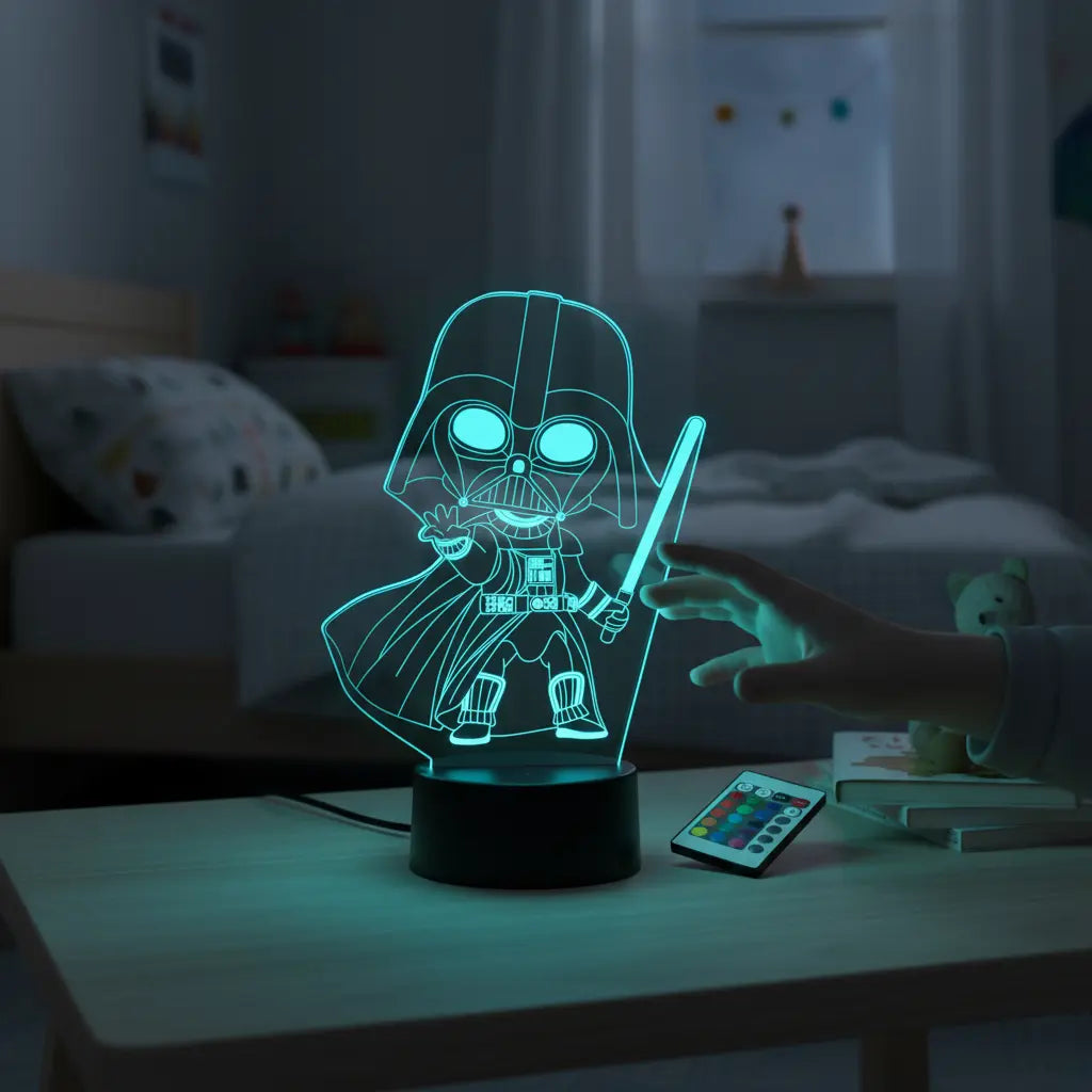 Lámpara LED Darth Vader (Modelo 1)