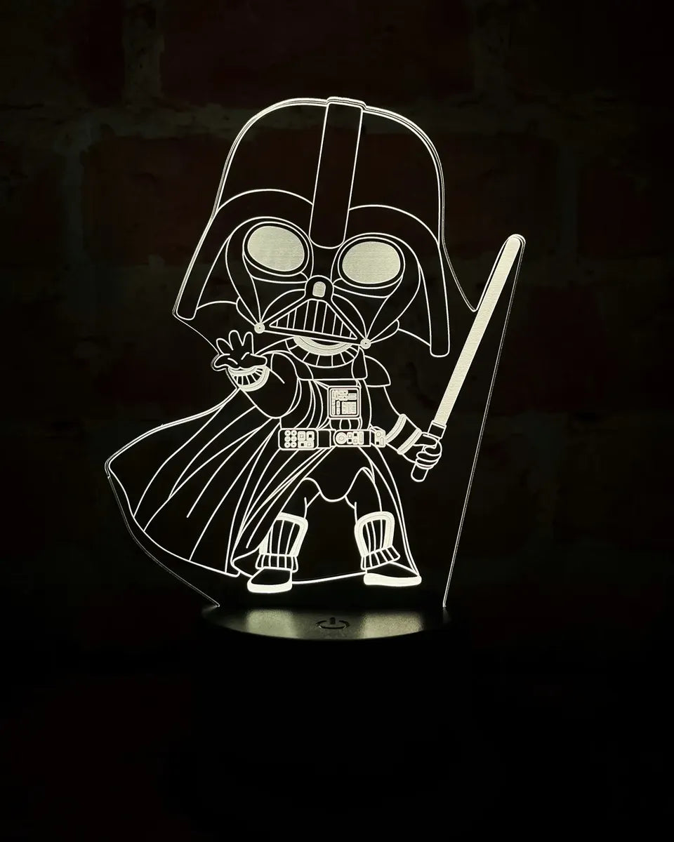 Lámpara LED Darth Vader (Modelo 1)