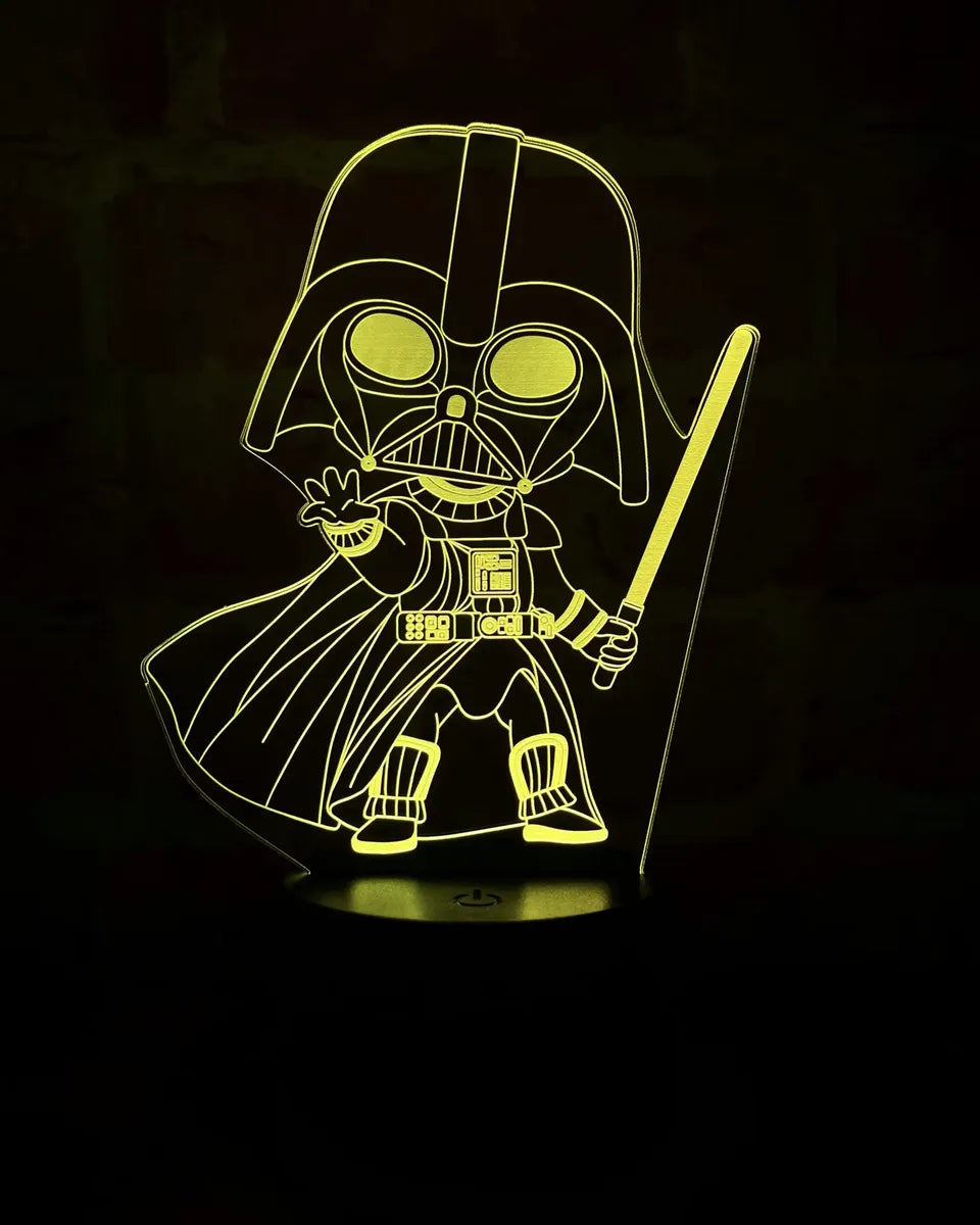 Lámpara LED Darth Vader (Modelo 1)