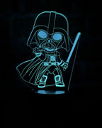 Lámpara LED Darth Vader (Modelo 1)