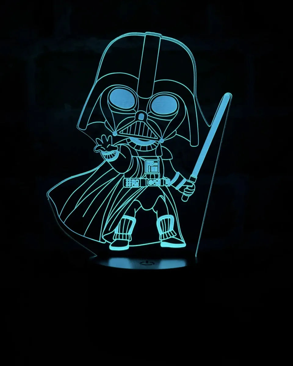 Lámpara LED Darth Vader (Modelo 1)
