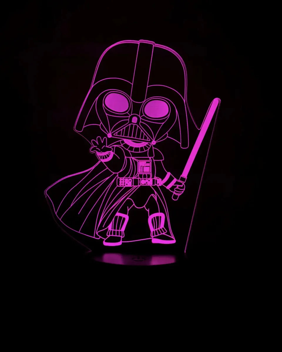 Lámpara LED Darth Vader (Modelo 1)