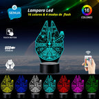Lámpara LED Halcón Milenario