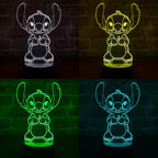 Lámpara LED Lilo y Stich (Modelo 1)