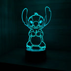 Lámpara LED Lilo y Stich (Modelo 1)