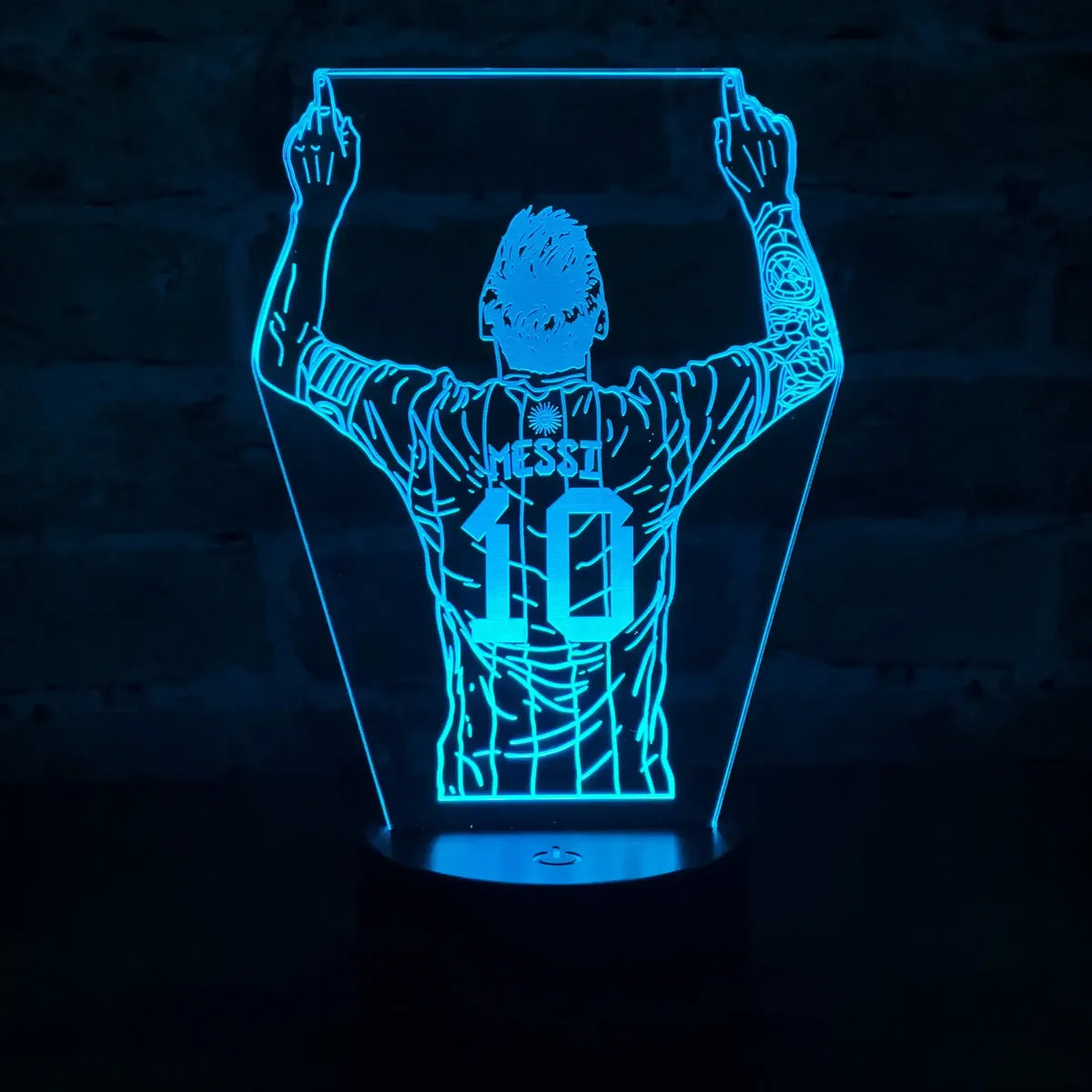 Lámpara LED Messi (manos arriba)