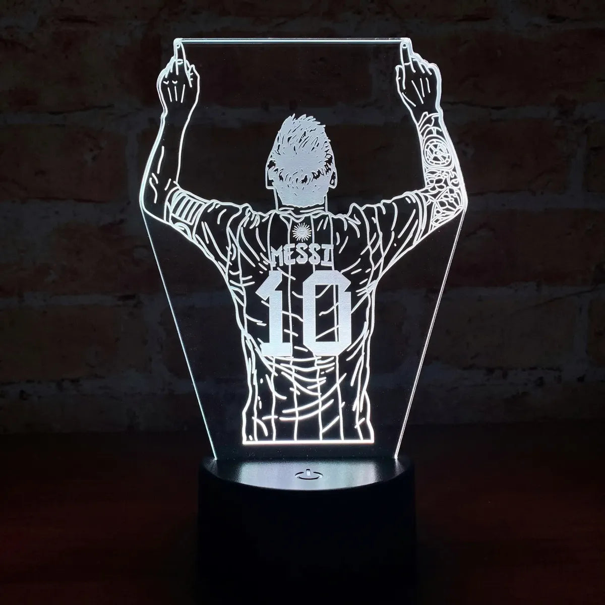 Lámpara LED Messi (manos arriba)