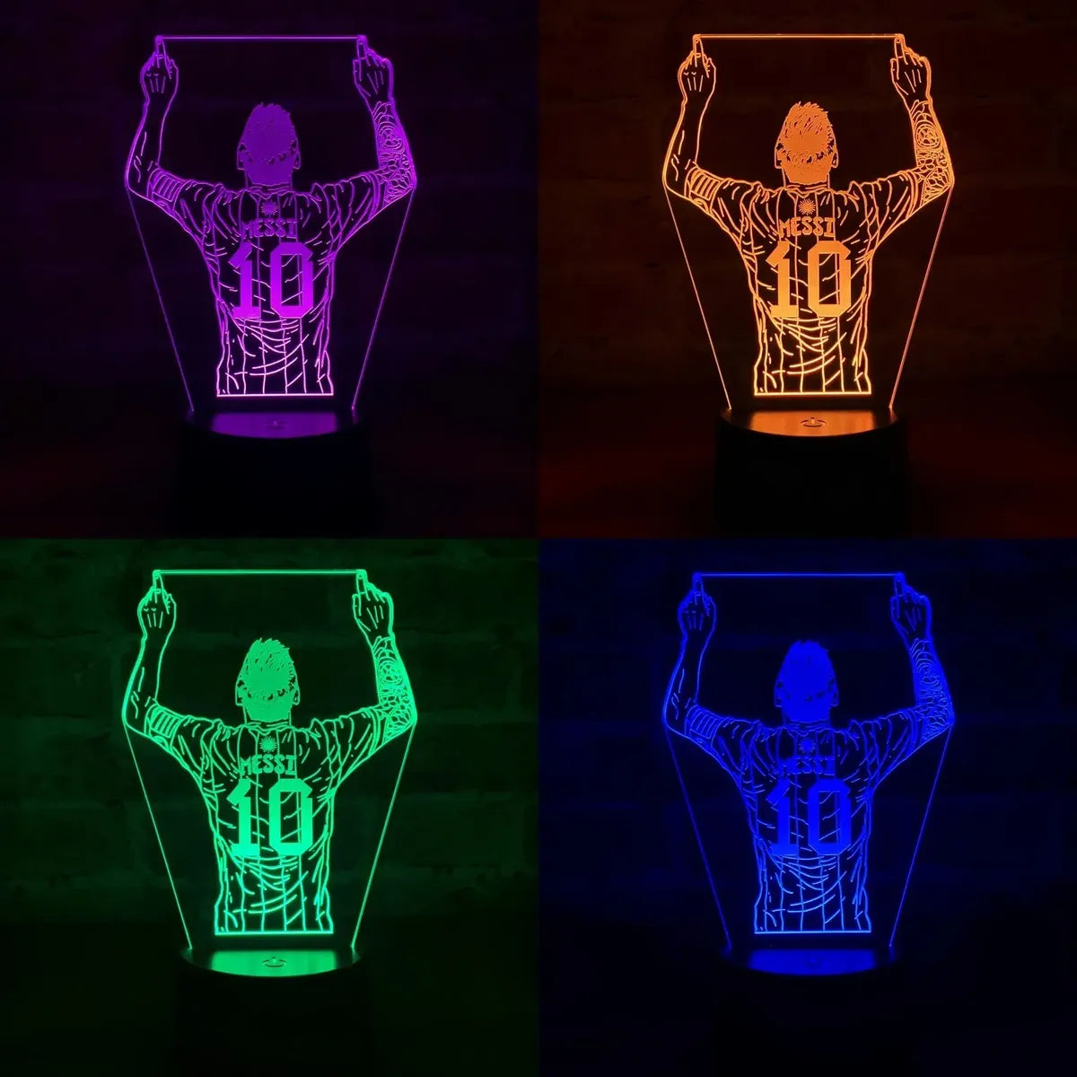 Lámpara LED Messi (manos arriba)