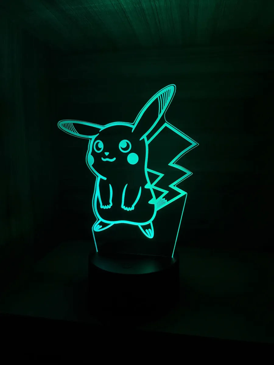 Lámpara LED Pikachu Pokemon (Modelo 2)
