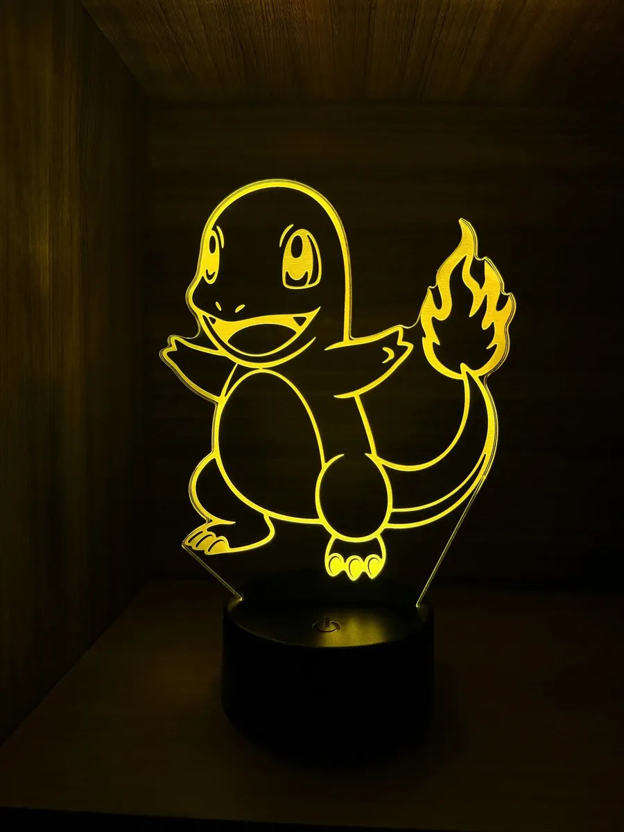 Lámpara LED Pokémon Charmander
