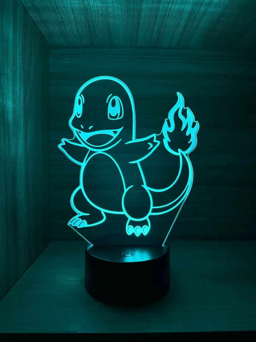 Lámpara LED Pokémon Charmander