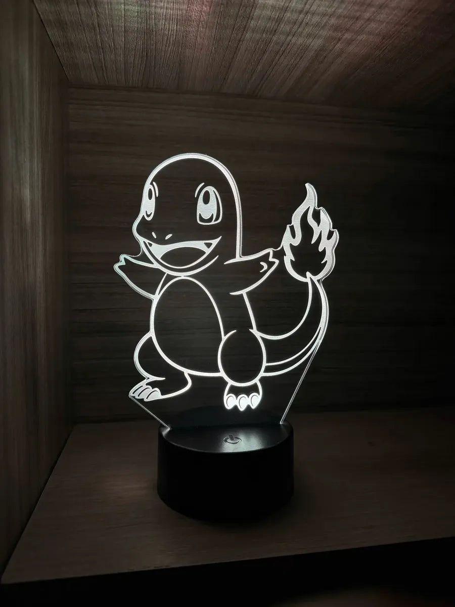 Lámpara LED Pokémon Charmander