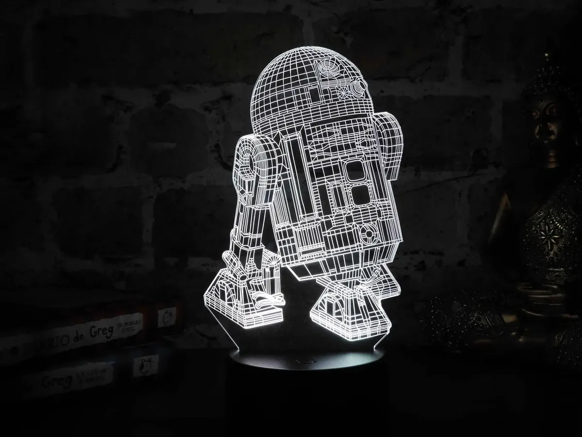 Lámpara LED R2D2