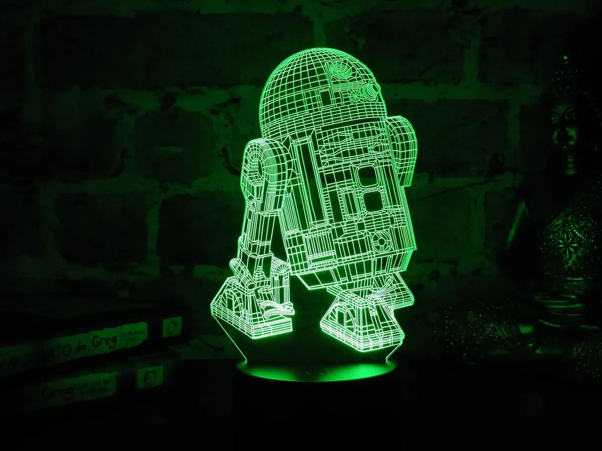 Lámpara LED R2D2