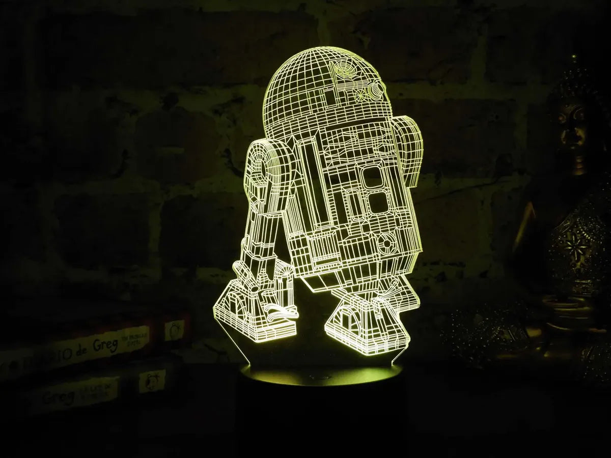 Lámpara LED R2D2