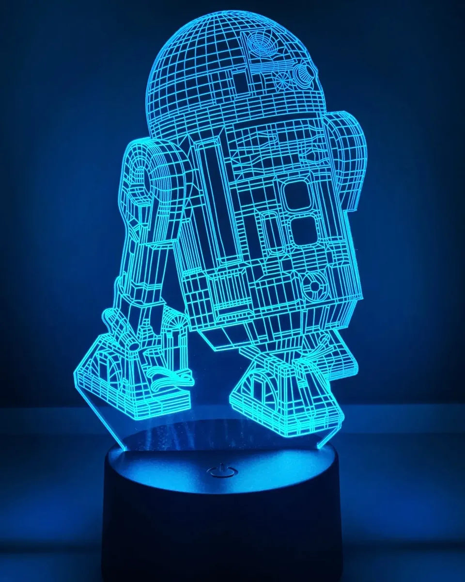 Lámpara LED R2D2