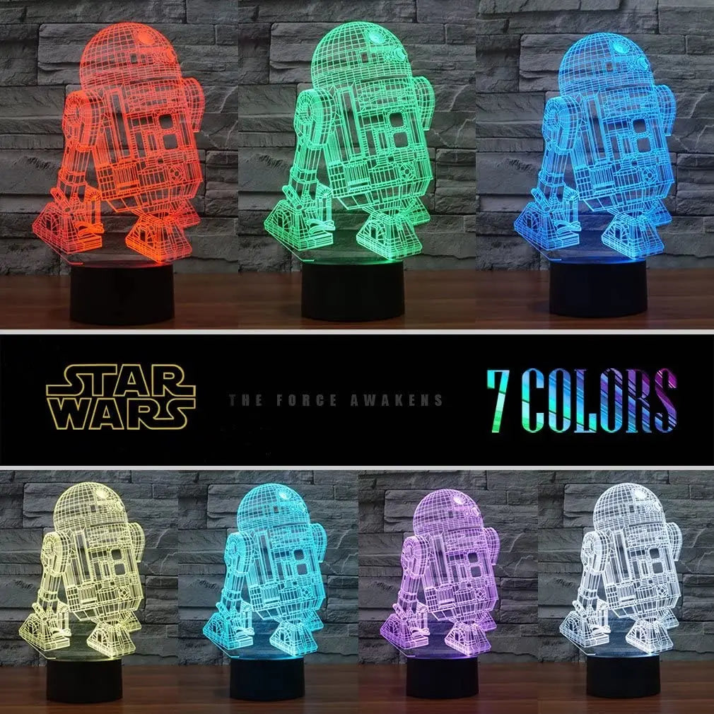 Lámpara LED R2D2