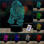 Lámpara LED R2D2