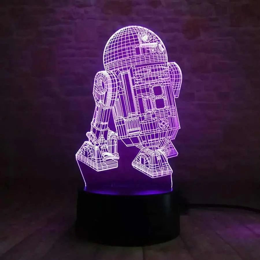 Lámpara LED R2D2