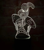 Lámpara LED Spiderman 3D (Modelo 1)
