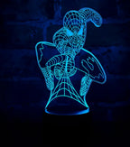 Lámpara LED Spiderman 3D (Modelo 1)