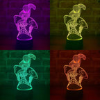 Lámpara LED Spiderman 3D (Modelo 1)