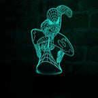 Lámpara LED Spiderman 3D (Modelo 1)