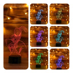 Lámpara LED Spiderman 3D (Modelo 1)